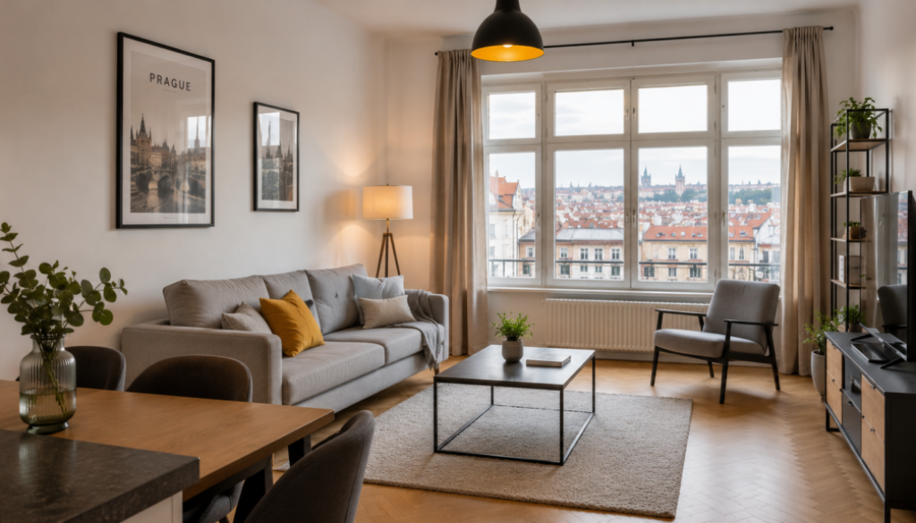 Prag möblierte Wohnung