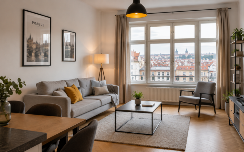 Prag möblierte Wohnung